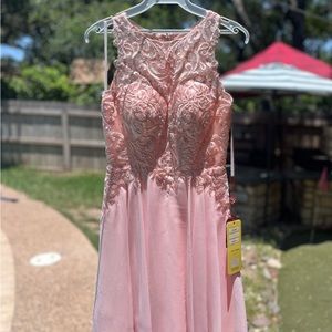 Blush (Pink) Womens cocktail dress.